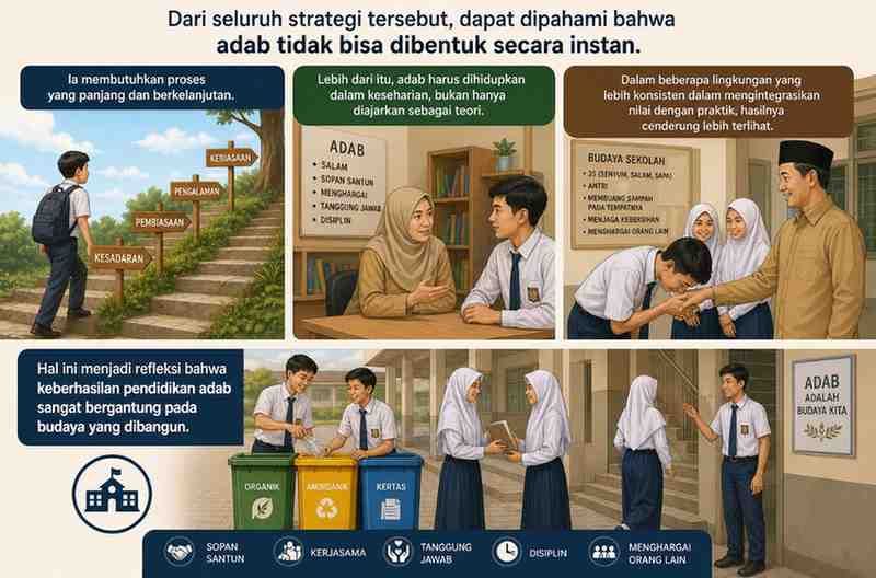 “Strategi Penerapan Adab di Sekolah Negeri”